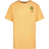 Vingino - T-shirt - Oranje - TekstFotoprint - Ronde Hals