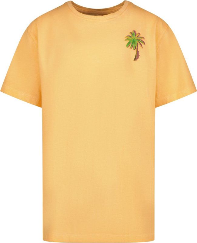 Vingino - T-shirt - Oranje - TekstFotoprint - Ronde Hals