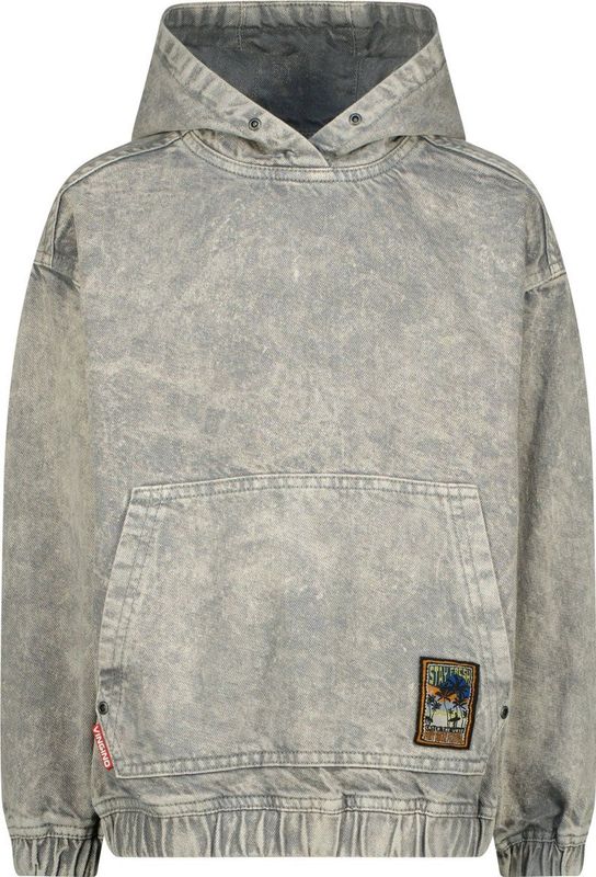 Vingino - Nestor - Hoodie - Grijs - 100% Katoen