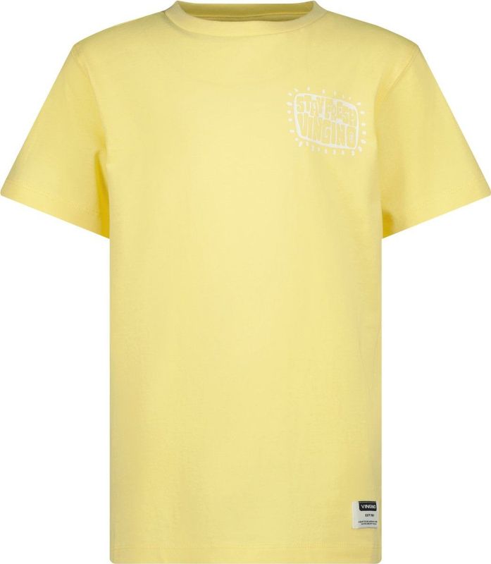 Vingino T-shirt - Zomergeel - Katoen - Voor Jongens