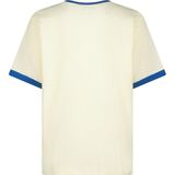 Vingino - T-shirt - Lichtgeel/Blauw - Korte Mouwen - Ronde Hals