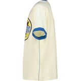 Vingino - T-shirt - Lichtgeel/Blauw - Korte Mouwen - Ronde Hals