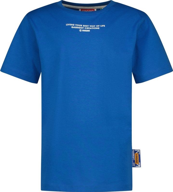 Vingino - T-shirt - Blauw - Jongens