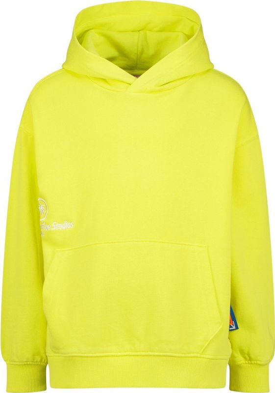 Vingino - Hoodie - Geel - 100% Katoen - Met Capuchon