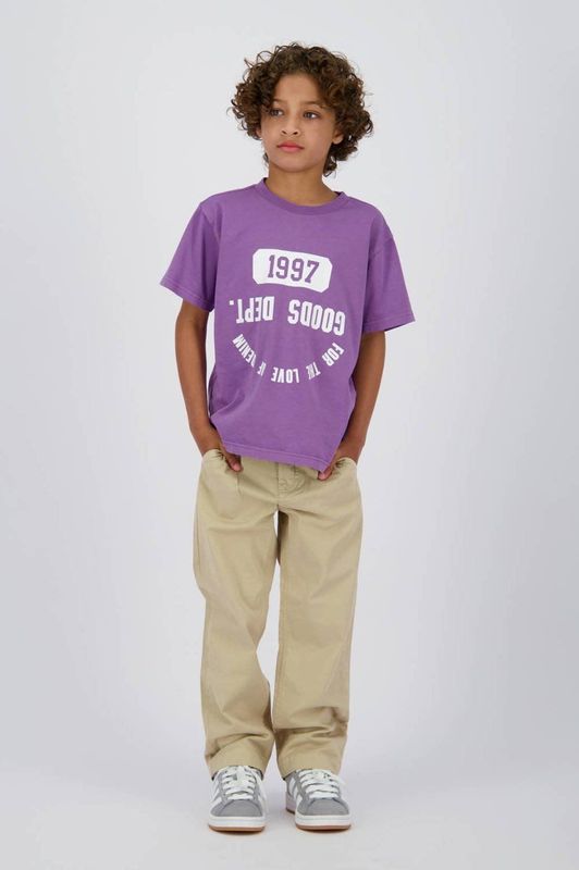 Vingino - Serfec - Casual Broek - Lichtzand - Straight Fit