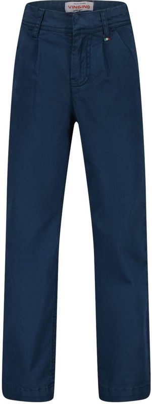 Vingino - Serfec - Broek - Donkerblauw - Stretchkatoen