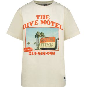 Vingino - T-shirt - Offwhite - 100% Katoen