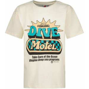 Vingino - T-Shirt - Wit - Katoen