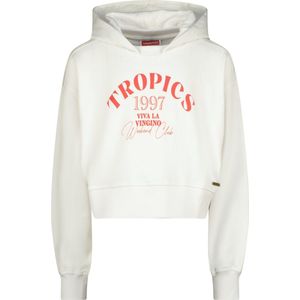 Vingino - Niva - Sweatshirt - Echt Wit - Met Capuchon