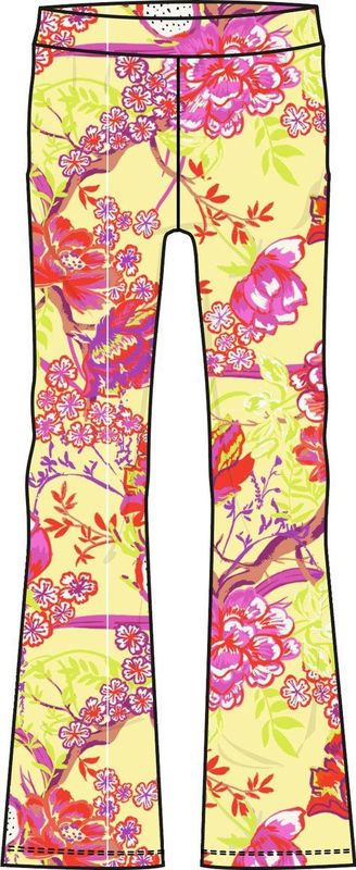 Vingino - Flared Legging - Geel - Katoen