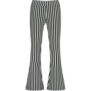 Vingino flared casual broek zwart