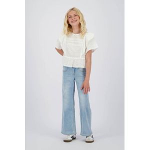 Vingino Loulou T-shirt voor meisjes, echt wit, 2 Jaar