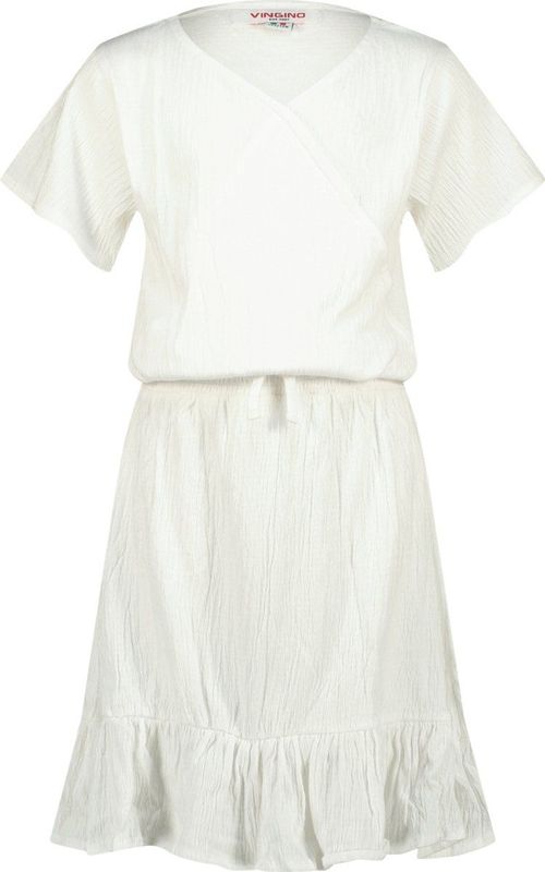 Vingino - Pommelien - Jurk - Real White - Jersey