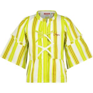 Vingino Loretta Blouse voor meisjes, Verse limoen, 6 Jaren