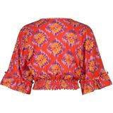 Vingino Heidi T-shirt voor meisjes, Breeze Red, 4 Jaar