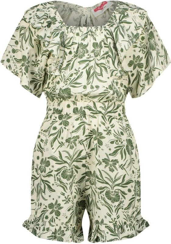 Vingino - Playsuit - Licht - Viscose-Linnen Mix - Met Elastische Tailleband