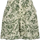 Vingino - Korte Broek - Beige/Groen - Viscose/Linnen