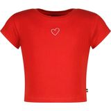 Vingino - T-shirt - Rood - Modal Katoen Elastaan