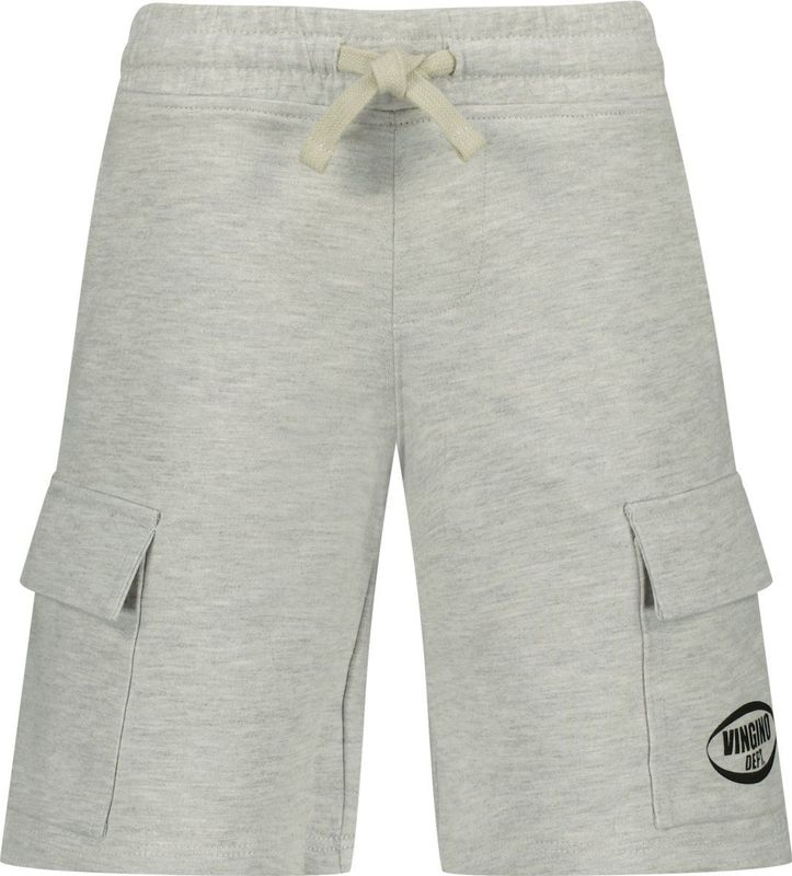 Vingino - Relaxed Sweatshort - Grijs Melange - 100% Katoen