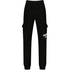 Vingino - Joggingbroek - Zwart - Katoen - Regular Pasvorm