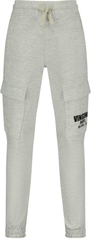Vingino - Regular Fit - Cargobroek - Lichtgrijs Melange