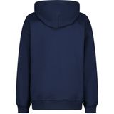 Vingino - Hoodie - Donkerblauw - 100% Katoen - Met Capuchon en Kangoeroezak