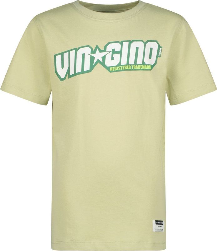 Vingino - T-shirt - Groen - 100% Katoen