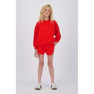 Vingino Basic oversized sweater voor meisjes, Breeze Red, 4 Jaren