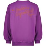 Vingino Basic oversized sweater voor meisjes, Viola Purple, 4 Jaar