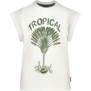 Vingino - T-shirt - Wit - 100% Katoen