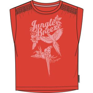 Vingino T-shirt Halia - Rood - 100% Katoen voor Meisjes