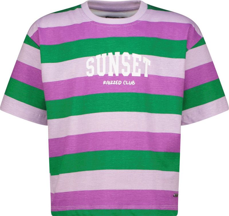 Raizzed - T-shirt - Paars - Katoen