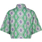Raizzed - Helda Blouse - Groen - Paars - Ecru - 100% Viscose