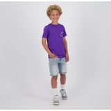 Raizzed jongens korte broek - Bleached denim