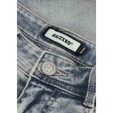 Raizzed jongens korte broek - Bleached denim
