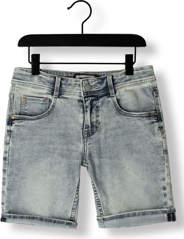 Raizzed jongens korte broek - Bleached denim
