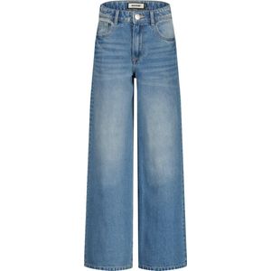 Raizzed - Wide leg regular waist jeans Monaco - medium blue denim - maat 122