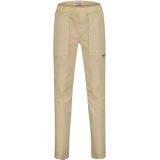 Vingino - Jongensbroek - Beige - Stretchkatoen - Elastische Tailleband