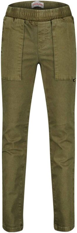 Vingino - Straight Casual Broek - Armygroen