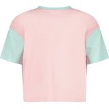 Vingino - Hannelijn - T-shirt - Roze/Mintgroen - 100% Katoen