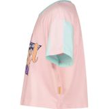 Vingino - Hannelijn - T-shirt - Roze/Mintgroen - 100% Katoen