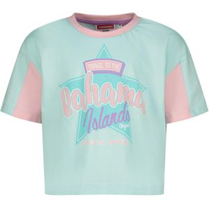 Vingino - T-shirt - Mintgroen - Voor Meisjes