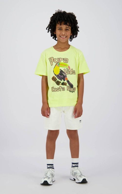 Vingino - Constanzo - Korte Broek - Wit - Regular Fit