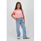 Vingino high waist wide leg jeans light blue denim