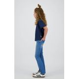 Vingino - Britte Split - Jeans - Mid Blue Wash - Flared Pasvorm