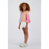 Vingino - Denim Short - Wit - Verstelbare Taille - Rits- en Knoopsluiting