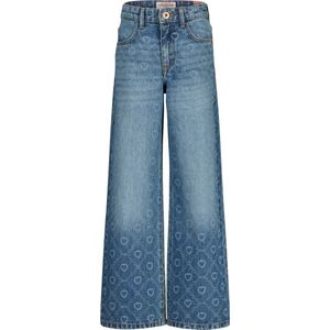 Vingino - Cassie Laser - Wide Leg Jeans - Medium Blue Denim