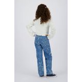 Vingino Cato Laser Jeans voor meisjes, blauw, 5 Jaar
