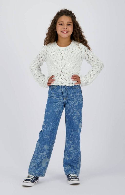 Vingino Cato Laser Jeans voor meisjes, blauw, 5 Jaar