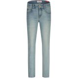 Vingino - Anzio - Skinny Jeans - Light Blue - Regular Waist, Rits- en Knoopsluiting, Vijf Zakken